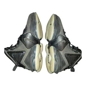 Nike LeBron Soldier 11 in Black and Gray Lebron 19 Black Green Glow Size 8 Men\'s Nike LeBron 19 Black Green Glow for Sale | Authenticity  main image 2